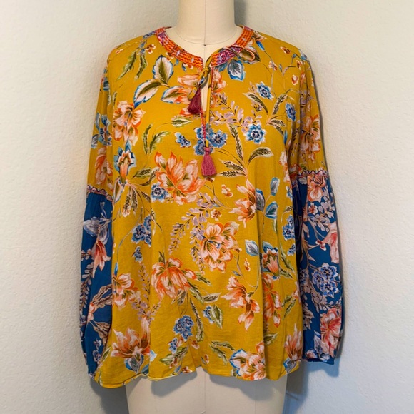 Johnny Was Blouse - Picture 1 of 4